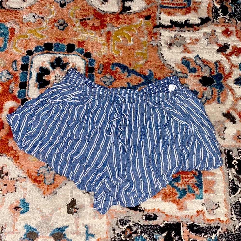 Stripped Shorts (Wrinkles Come Out W/ Iron)